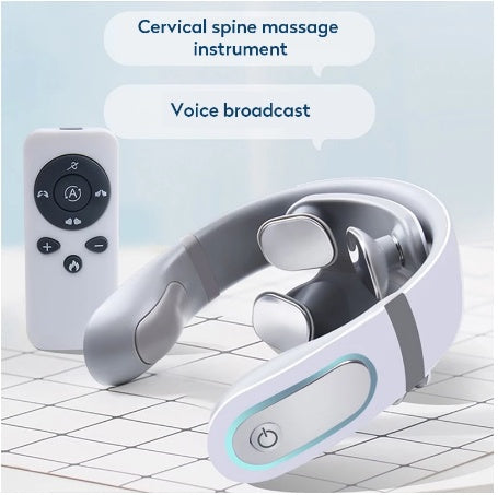 Wireless Electronic Neck Massager 4D Shiatsu Cervical Massager Stiff Neck Massage Health Care Therapy Pulse Pain Relief Wireless Electronic Neck Massager 4D Shiatsu Cervical Massager Stiff Neck Massage Health Care Therapy Pulse Pain Relief